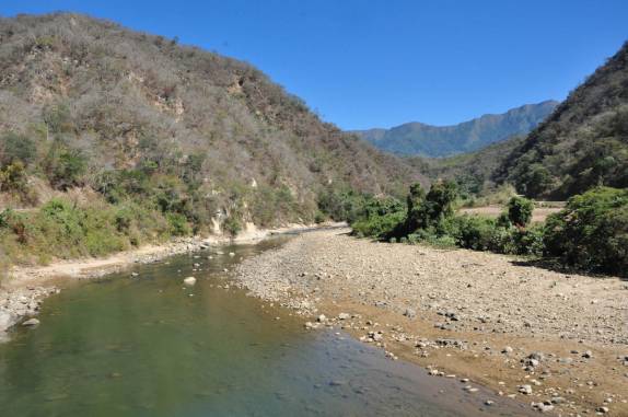 Um dos rios na estrada que liga Monteagudo à Sucre - Bolívia